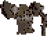 Damaged armour