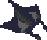Burnt Manta ray