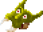 Yellow halloween mask