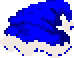 Blue Santa's hat