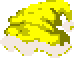 Yellow Santa's hat
