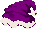 Purple Santa's hat