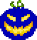 Blue Pumpkin Head