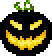 Black Pumpkin Head