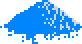 Ground blue dragon scale