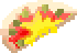 Half pineapple Pizza