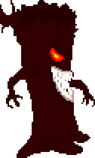 Dark Red Tree